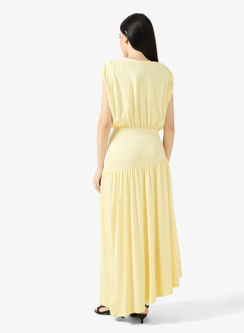 ELLA One Shoulder Draped Dress